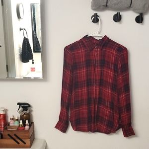 Banana Republic plaid